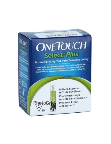 Tiras Reactivas One Touch Select Plus 50 Uds