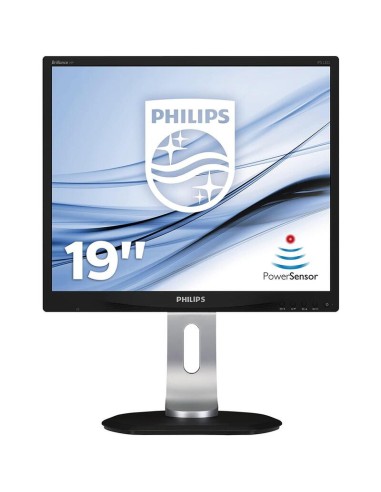 Monitor Reacondicionado Philips 19" 19p4qyeb/00 Wled, Contraste 1000:1, 5 Ms, Vga), Color Negro Regulable Altura 6 Meses De G...