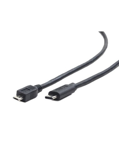 Gembird Cable Usb Tipo C A Micro Usb 1m Negro
