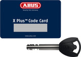 Abus 58241 Candado Para Bicicleta Negro, Amarillo 1200 Mm Candado Con Cadena