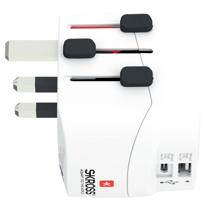 Set 2 Multi Adaptadores De Viaje Skross 1302472