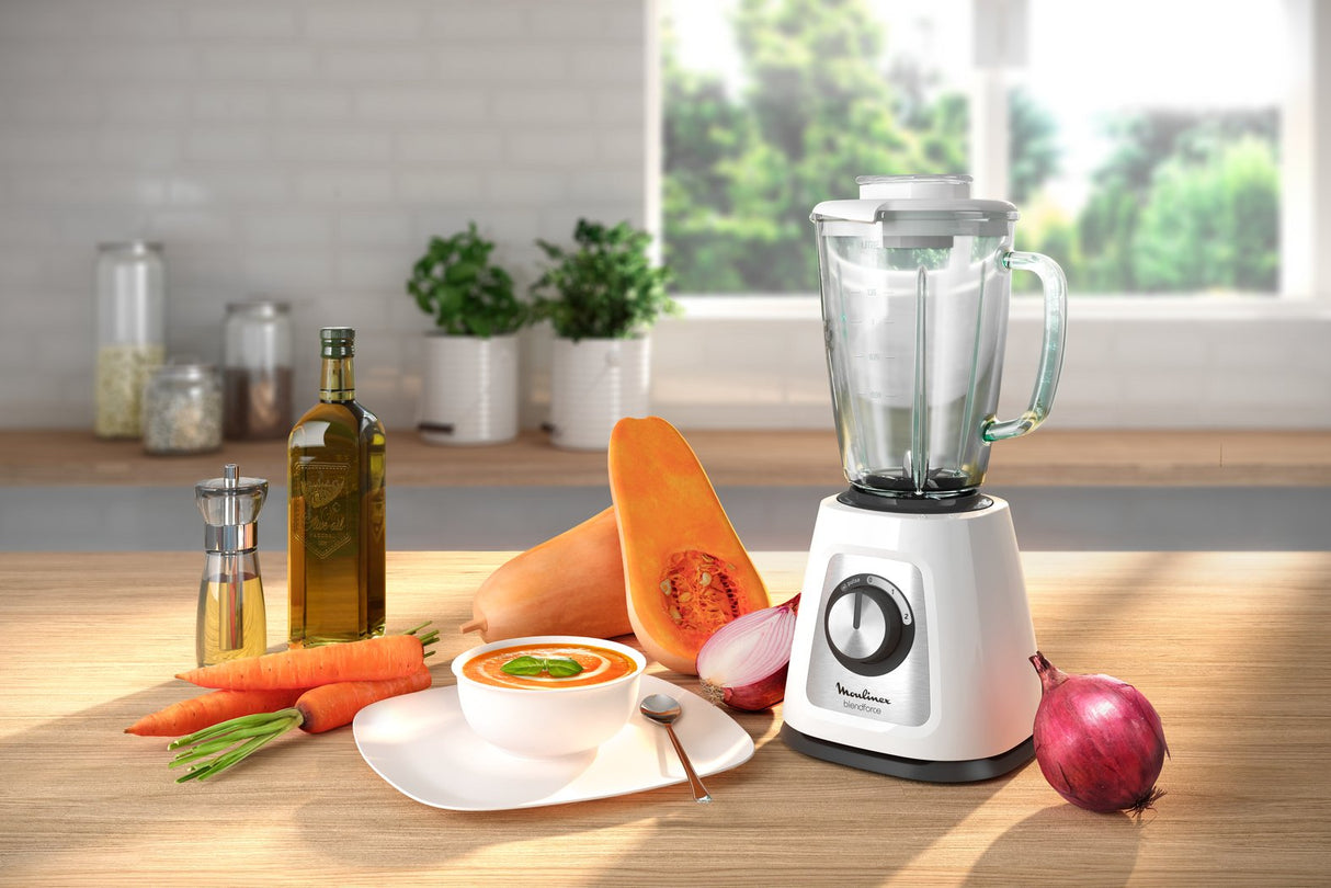 Batidora De Vaso Moulinex Blendforce Lm4301ce 800w 2 Velocidades