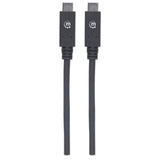 EAN 0766623355223 - Manhattan 355223 cable USB USB 3.2 Gen 2 (3.1 Gen 2) 1 m USB C Negro imagen 4