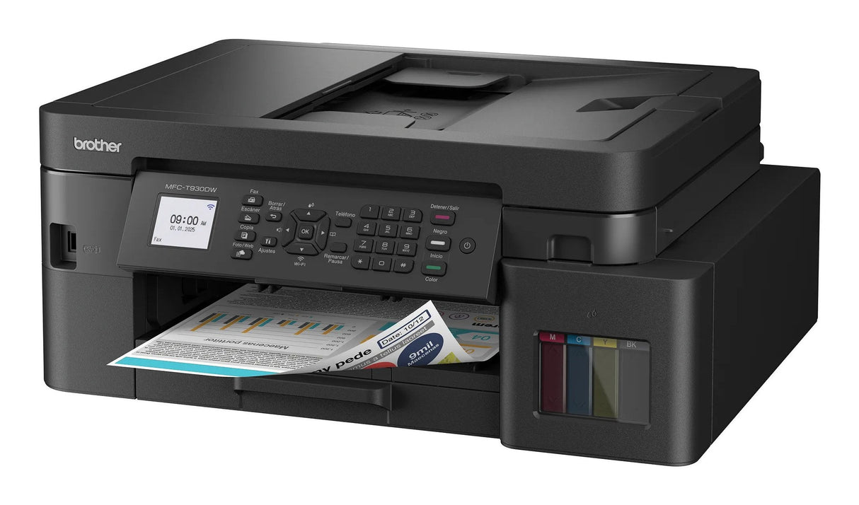 Impresora De Inyección De Tinta Inalámbrica Todo En Uno Brother Mfc-T930dw