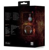 Auriculares Deltaco Gaming Rgb Beleuchtet Halbtransparente