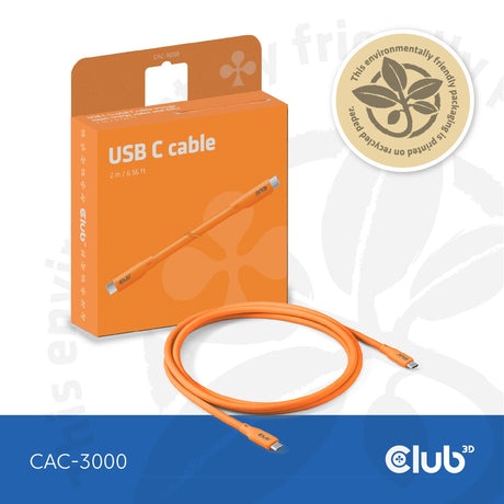 EAN 8719214473211 - CLUB3D Kabel / Adapter cable USB USB4 Gen 2x2 2 m USB C imagen 8