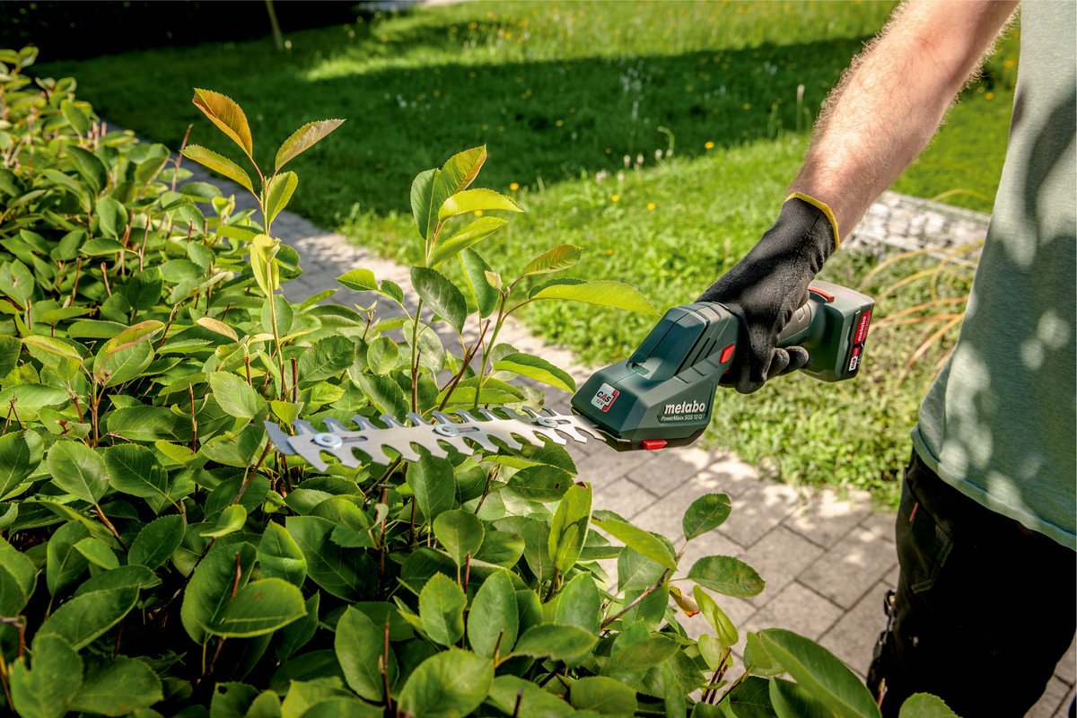 EAN 4061792185241 - Metabo POWERMAXX SGS 12 Q tijera de césped inalámbrica 1,15 cm 12 V Ión de litio Negro, Verde, Rojo imagen 5