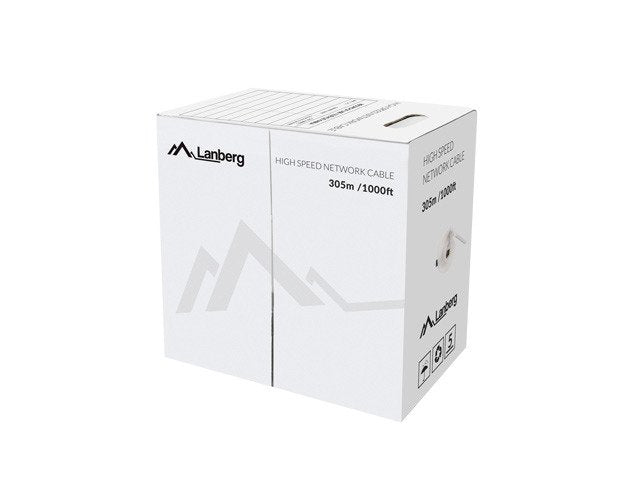 EAN 5901969427387 - Lanberg LCU5-12CU-0305-S cable de red Gris 305 m Cat5e U/UTP (UTP) imagen 1