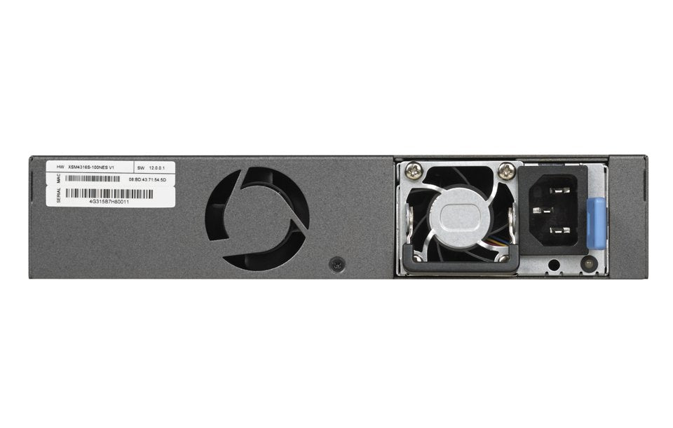 EAN 0606449110005 - NETGEAR XSM4316S Gestionado L3 10G Ethernet (100/1000/10000) 1U Negro imagen 3