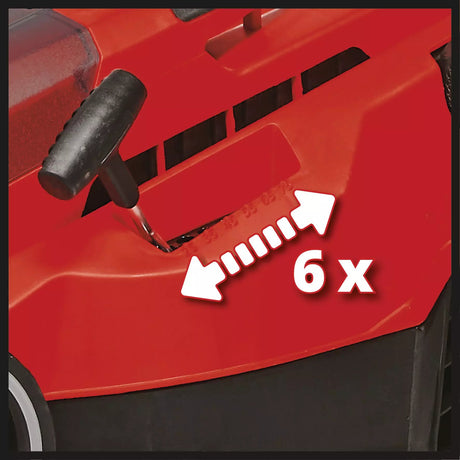 EAN 4006825635898 - Einhell GE-CM 36/37 Li-Solo Cortacésped manual Batería Negro, Rojo imagen 3
