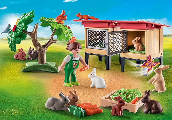 Playmobil 71252 Conejera