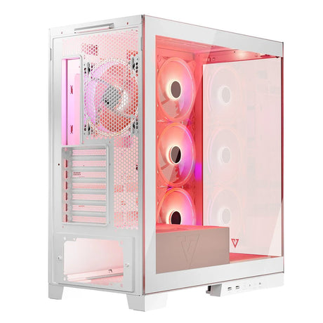 EAN 5903560981305 - Modecom Volcano SPACE APEX ARGB MIDI Midi Tower Blanco imagen 8