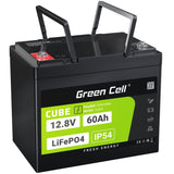 EAN 5904326374850 - Green Cell LFPGC12V60AH batería para sistema ups Fosfato de hierro-litio (LiFePo4) 12,8 V 60 Ah imagen 1
