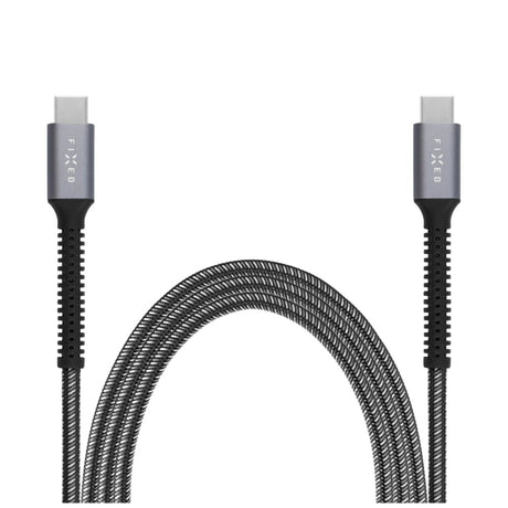 EAN 8591680161171 - FIXED FIXDA-CC12-GR cable USB USB 2.0 1,2 m USB C 4,8 Gbit/s 240 W Gris imagen 4