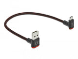 Delock Cable Easy-Usb 2.0 Tipo-A Macho A Easy-Usb Tipo Micro-B Macho 0.20m