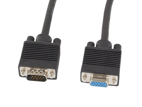 EAN 5901969428773 - Lanberg CA-VGAC-10CC-0050-B+ cable VGA 5 m VGA (D-Sub) Negro imagen 1