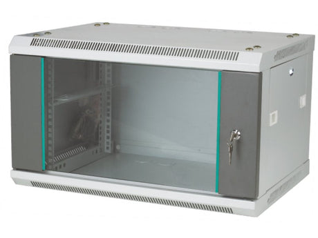 EAN 5901738550735 - Alantec SW-6U-600-450-N-DSJ-OP-RP-B-S armario rack Bastidor de pared Acero inoxidable imagen 1