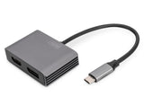 EAN 4016032478751 - Digitus DA-70826 Adaptador gráfico USB 4096 x 2160 Pixeles Gris imagen 1
