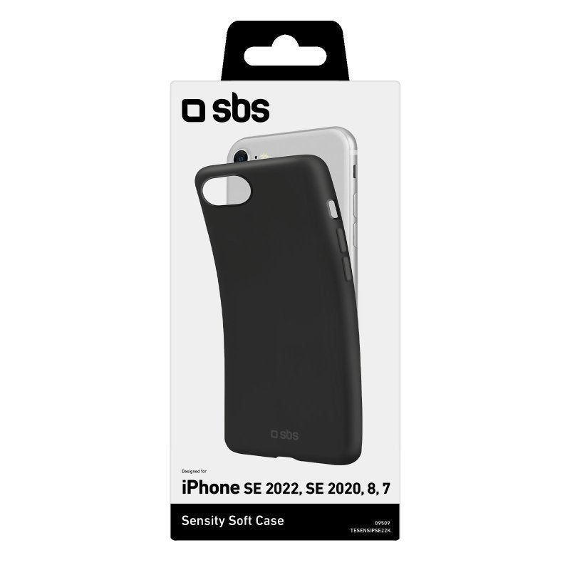 Sbs Sensity Funda Para Iphone 7 Iphone 8 Iphone Se 2020 Iphone Se 2022  11,9 Cm (4.7") Negro