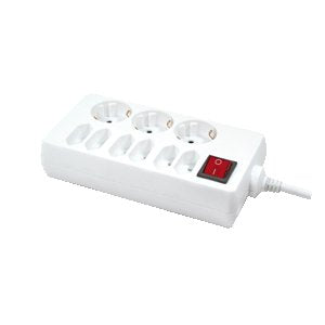 Logilink Regleta De 9 Enchufes 1,5 Metros 250v / 16a Blanco