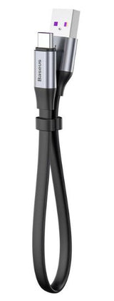 EAN 6953156293427 - Baseus CATMBJ-BG1 cable USB 0,23 m USB A USB C Negro, Gris imagen 4