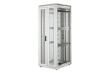Armario De Red De 42ua Unique, 2053x800x800 Mm Puertas Perf. Dos Hojas, Sin Laterales, Gris