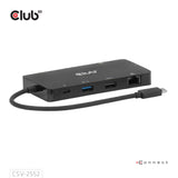 EAN 8719214473556 - CLUB3D CSV-2552 hub de interfaz USB Tipo C 5000 Mbit/s Negro imagen 8