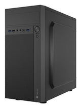 Caja Pc Natec Pc Case Helix Usb C Matx Mini Tower Black