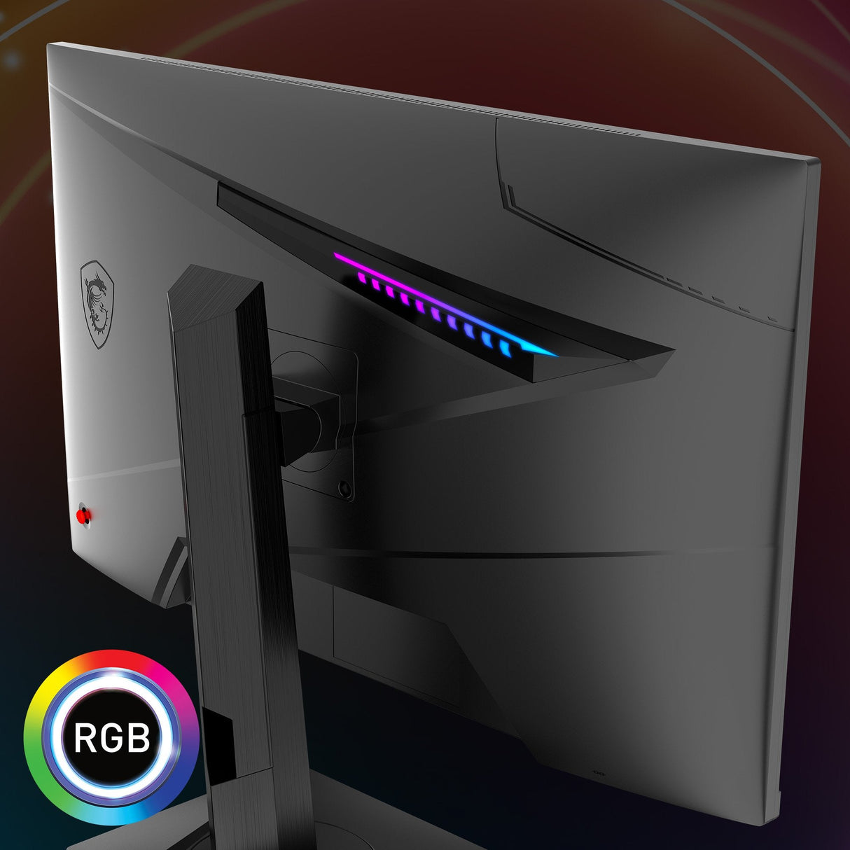 Monitor Gaming  Msi Mag 274qrfde Qd E2 (27 Pulgadas), Negro, Wqhd, Rapid Ips, Hdr, Adaptive-Sync, Panel De 180hz 9s6-3cc29h-223