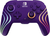Pdp Afterglow Wave Wireless Controller Ns Purple
