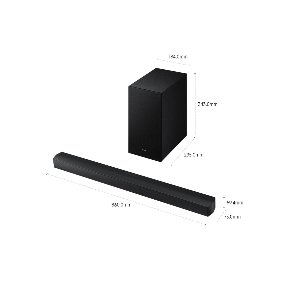 Barra De Sonido Con Bluetooth Samsung B650f Serie B 3.1 2025 370w 3.1