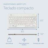 EAN 8719274492238 - R-Go Tools RGOCOPTWDWH teclado Universal USB Portugués imagen 12