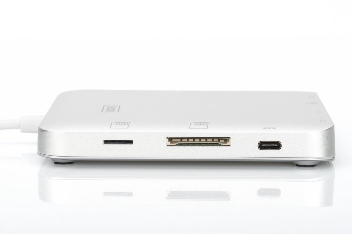 Digitus Estación Dock Usb-C A Hdmi/Mini Displayport/Vga/Usb 3.0/Jack/Rj-45/Micro Sd/Sdhc/Sdxc/Mmc