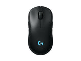 Ratón Logitech G Pro 2 Gaming Diestro Y Zurdo Óptico 8 Botones Inalámbrico Cableado 2.4 Ghz Usb Receptor Usb De Logitech Lightspeed Negro