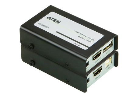 EAN 0672792004285 - ATEN VE803 extensor audio/video Transmisor y receptor de señales AV Negro, Gris imagen 1