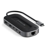 Laptop Dock/Port Replicator  Wired Usb4 Black, Grey