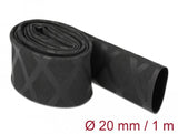 Schrumpfschlauch X-Muster Rutschfest 1 M X 20 Mm Schwarz