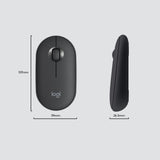 Logitech Mk470, Estándar, Rf Inalámbrico, Qwerty, Grafito, Ratón Incluido