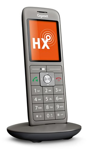 Gigaset Cl660hx Teléfono Dect/Analógico Antracita, Negro Identificador De Llamadas