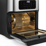 EAN 8713016091451 - Princess 182065 Sencillo 10 L Independiente 1500 W Freidora de aire caliente Plata imagen 32