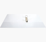 Exacompta Carpeta 2 Anillas Mixtas 40mm Kreacover Forrada Pp A4+ Personalizable 3 Bolsos Exteriores Blanco
