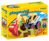 Playmobil 1.2.3 Pala Excavadora