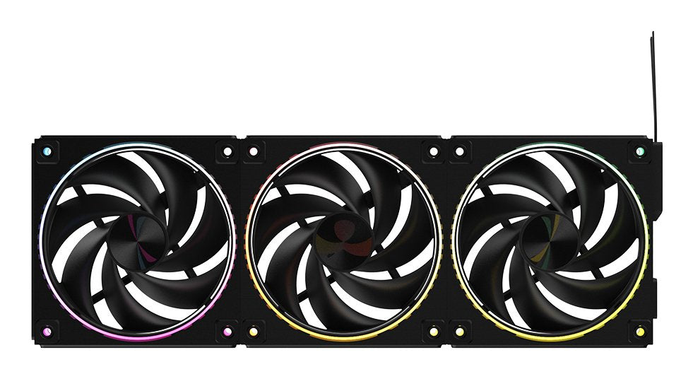 Ventilador Pc  Zalman Zm-Df120 A3 Black  Argb 1x Vent 120mm