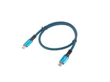 EAN 5901969436730 - Lanberg CA-CMCM-45CU-0005-BK cable USB USB4 Gen 2x2 0,5 m USB C Negro, Azul imagen 4