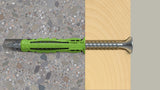 EAN 4048962481334 - Fischer 567807 tornillo de anclaje y taco 90 pieza(s) Anclaje de expansión 30 mm imagen 6