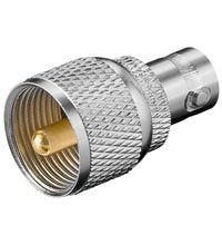Adaptador 1xbnc H A 1x Uhf M  (Venta Unitaria - Compra Minima 10 Unidades)