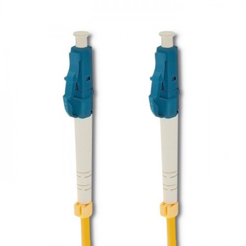 Qoltec 54324 Cable De Fibra Optica 1 M Lc Lc/Upc G.652d Amarillo