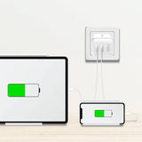 Logilink Pa0367 Cargador De Dispositivo Móvil Universal Blanco Corriente Alterna Carga Rápida Interior