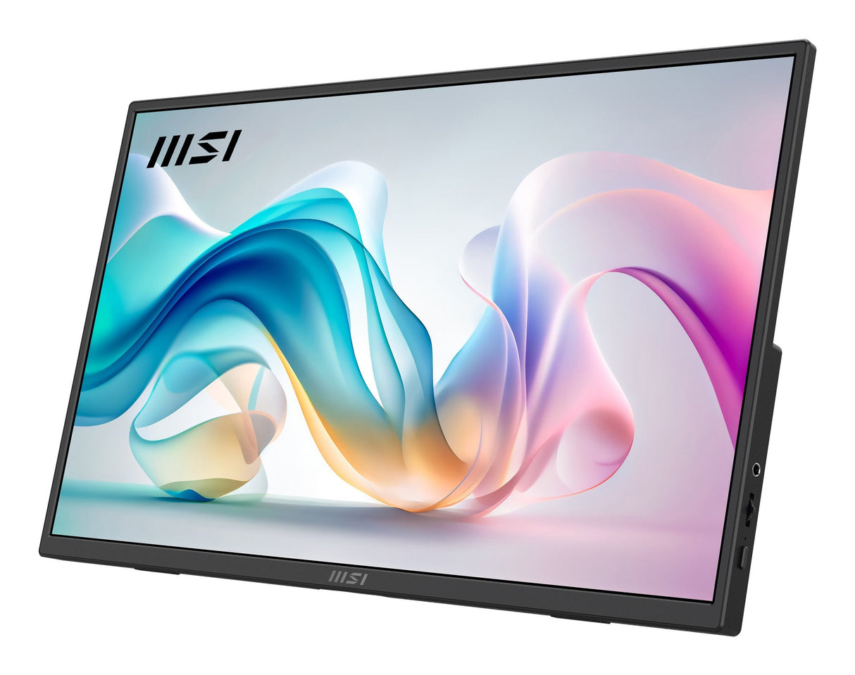 Msi Pro Mp165de E6, Monitor Led 39,6 Cm (15,6 Pulgadas), Negro, Fullhd, Ips, Hdmi, Usb-C, Altavoces 9s6-3pe50m-002