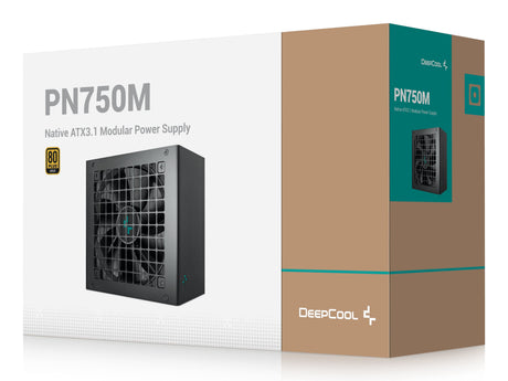 EAN 6933412740889 - DeepCool PN750M unidad de fuente de alimentación 750 W 20+4 pin ATX ATX Negro imagen 9